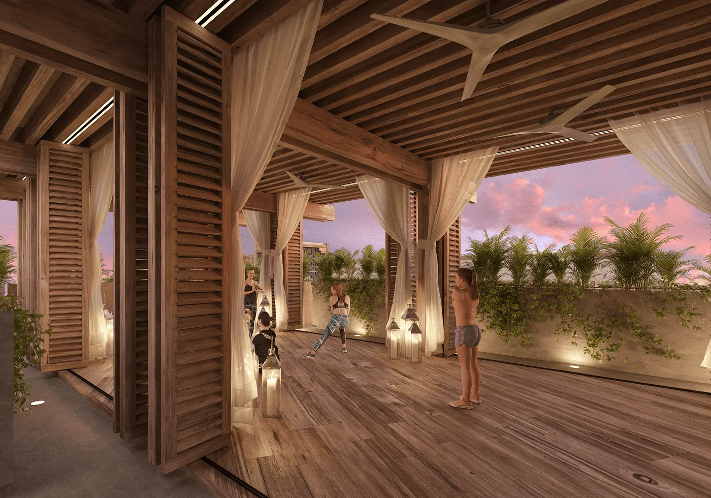 Yoga studio
